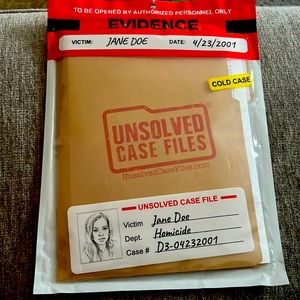 Unsolved Case Files Mystery Game